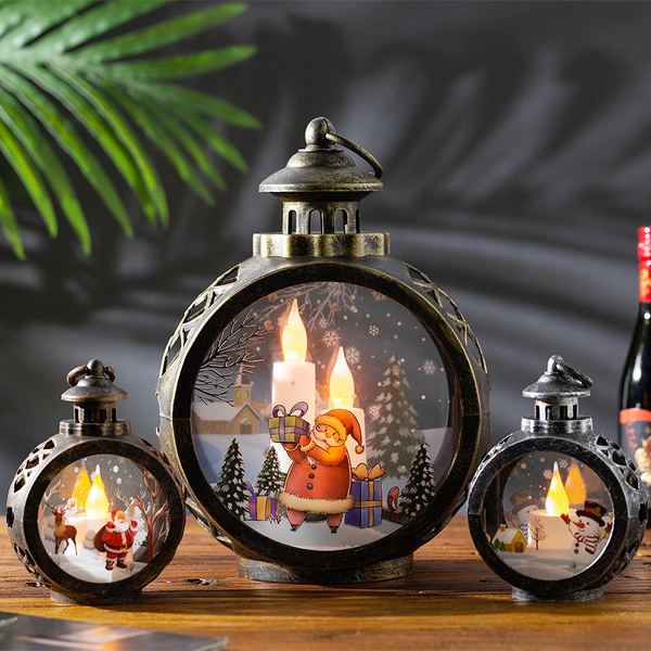 Table Lamp Manufacturer - Kids Christmas Night Light Vintage Oil Lamp Livingroom Bedroom Decor Festive Atmosphere