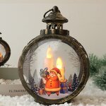 Table Lamp Manufacturer - Kids Christmas Night Light Vintage Oil Lamp Livingroom Bedroom Decor Festive Atmosphere