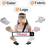 Visor Cap Manufacturer - Popular Adjustable Unisex Outdoor Sports Custom with UV Protection for Golf