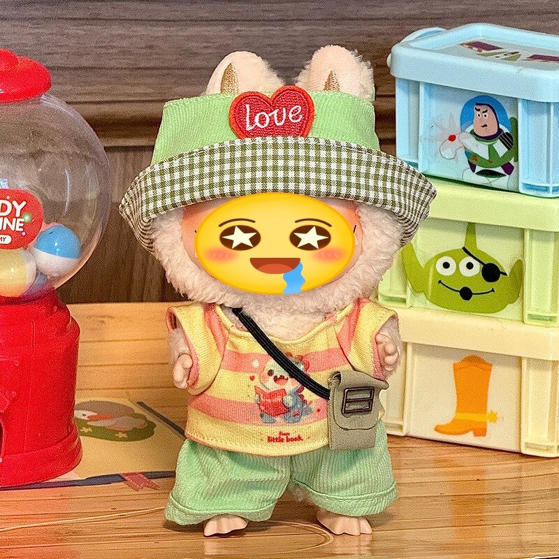 Doll Clothing Set Manufacturer - First Second Generation Party Accessory Cute Cartoon Outfit for Labubu