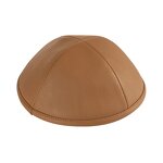 Kippah Manufacturer - Custom Solid Color Suede Leather Four Panel for Daily Use