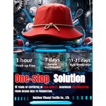 Bucket Hat Manufacturer - Unisex Cotton 3D Smile Face Embroidery Custom Logo Wide Brim for Beach Fishing Outdoor Travel