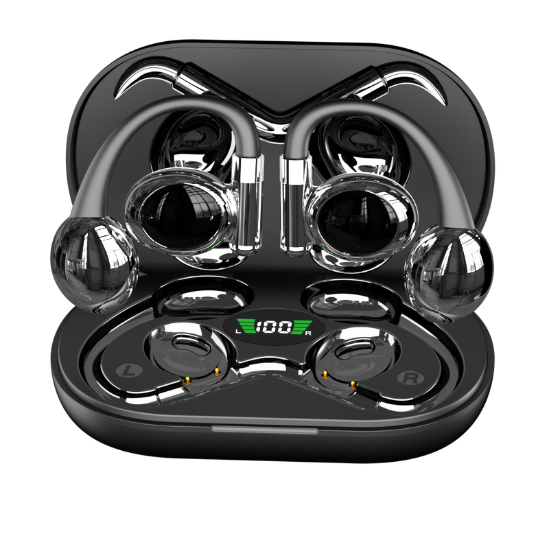 Wireless Headphones Manufacturer - 2025 SANVNET YYK880 Hanging Ear BT Waterproof TWS Charging Box