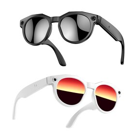 Smart Glasses Manufacturer - SANVNET W611 8MP Camera BT Calling WIFI Transfer AI Translation