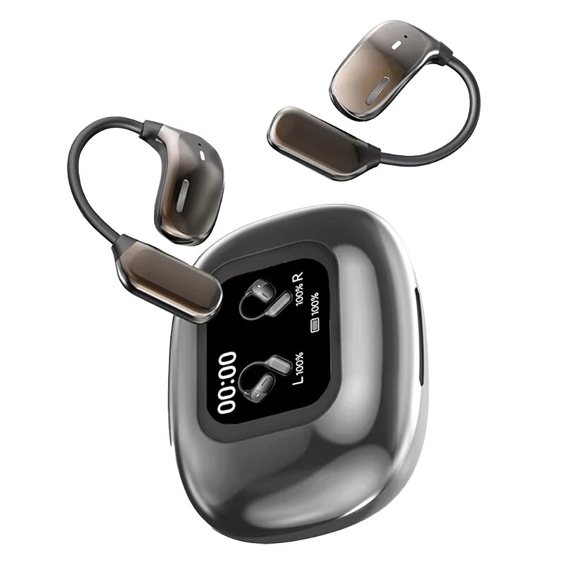 Smart Earbuds Manufacturer - 2025 JM16 AI Translation 150 Languages BT 5.4 LCD Touch Screen Office