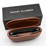 Smart Glasses Manufacturer - SANVNET 2025 GS5 Max Charging Case 8MP Camera 4K Dual Lenses