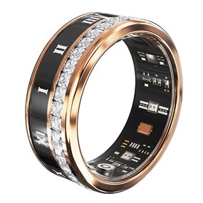 Smart Ring Manufacturer - 2025 SANVNET V2 GPS HRV Heart Rate Blood Oxygen IP68 Waterproof Fashion