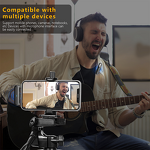 Lavalier Microphone Manufacturer - Clip on Mini Wireless Stereo Type C 2.4G for Iphone/ipad Vlog