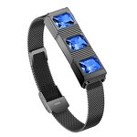 Smart Bracelet Manufacturer - 2025 SANVNET DS02 24h Heart Rate 1ATM Waterproof Screenless Fitness Tracker