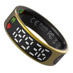 Smart Ring Manufacturer - 2025 Sanvnet V9 5ATM Waterproof Multi-Language Heart Rate Multi Sports