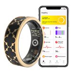 Smart Ring Manufacturer - 2025 R26 50M Waterproof Heart Rate Sleep Pedometer Fitness Tracker Unisex