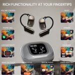 Smart Earbuds Manufacturer - 2025 JM16 AI Translation 150 Languages BT 5.4 LCD Touch Screen Office