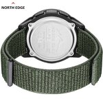 Digital Watch Manufacturer - North Edge ALPS 50M Waterproof Compass Pedometer Outdoor Men 2026