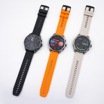 Smartwatch Manufacturer - 2025 FT66 1.43'' AMOLED GPS Flashlight Compass 50m Altitude Air Pressure