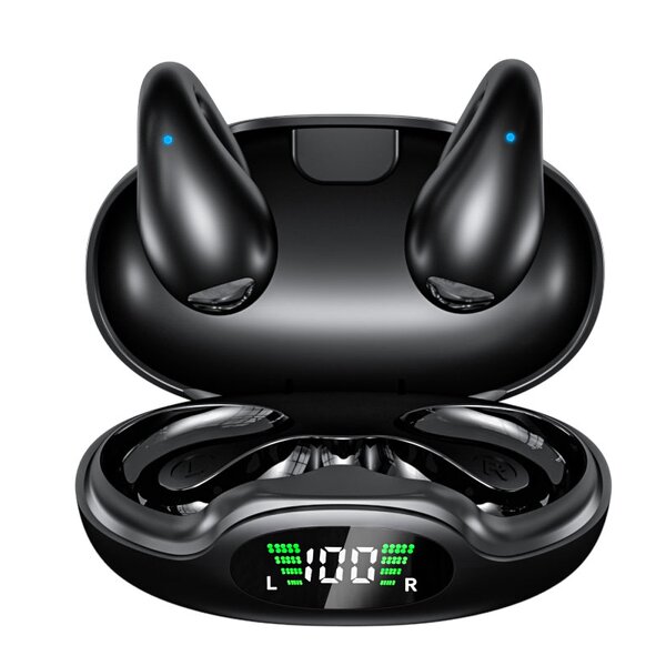 Wireless Headset Manufacturer - YYK-S19 LED Touch Screen BT Call Music Control 5.3 Charging 2025