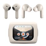 TWS Headset Manufacturer - H12 PRO+ ANC Full Colour Screen Dual Noise Cancelling Large Battery