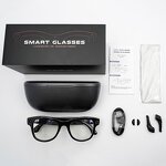Smart Glasses Manufacturer - SANVNET 2025 GS5 Max Charging Case 8MP Camera 4K Dual Lenses