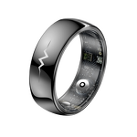 Smart Ring Manufacturer - Sanvnet Q520 2025 Alloy Case 5ATM Ink Screen Heart Rate Sleep Monitor