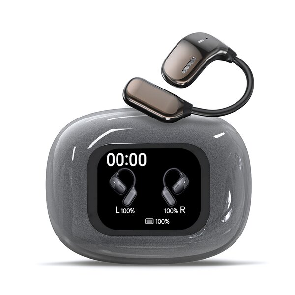 Smart Earbuds Manufacturer - 2025 JM16 AI Translation 150 Languages BT 5.4 LCD Touch Screen Business