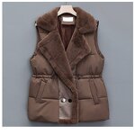 Medium Long Coat Manufacturer - 2025 Thickened Warm Solid Color Versatile