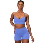 Women's Yoga Set Manufacturer - 2024 Strap Camisole Shorts Leopard Printed Sports