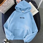 Women's Plush Hoodie Manufacturer - 2024 Loose Bow Collar Breathable Knitted Anti-Pilling