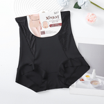 Women's Shapewear Pants Manufacturer - High Waist Lace Postpartum Hip Lift Ice Silk Tummy Control