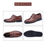 Men's PU Leather Shoes Manufacturer - 2025 Fashion Business Office Casual 38-48 Size