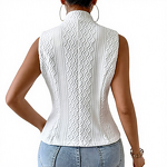 Women's Sleeveless Vest Manufacturer - 2025 Spring Autumn Versatile Suit Jacket Button