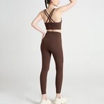 Women's Yoga Set Manufacturer - 2025 Seamless Bra Vest Long Pants 2 Piece Fitness