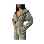 Women's Tracksuit Set Manufacturer - Hooded Sweatshirt Pants Sports Casual