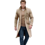Men's Windbreaker Coat Manufacturer - 2025 Medium Length Warm Windproof Fashionable