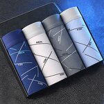 Men's Underwear Manufacturer - 2025 Summer Comfortable Mid Waist Four Corners Large Size