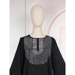 Muslim Dress Manufacturer - 2025 Hot Diamond Gathering Long Style Plus Size