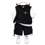 Children's Clothing Set Manufacturer - Summer Long Sleeve Handsome Baby Casual Suit