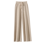 Women's Wide Leg Pants Manufacturer - 2025 High Waist Warm Solid Color Loose Style