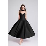 Women's Evening Dress Manufacturer - 2025 French Sexy Bareback V-neck Strap A-line