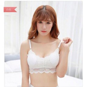 Women's Lace Bra Manufacturer - V-Sexy Breathable Knitted Integrated Comfortable Solid Color