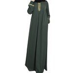 Muslim Dress Manufacturer - 2025 Loose Plus Size Long Sleeve Casual