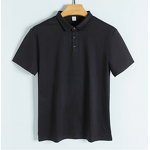 Men's Polo Shirt Manufacturer - 190gsm Cotton Solid Color Short Sleeve Casual