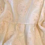 Kids' Chiffon Shirt Manufacturer - Summer Square Collar Bubble Sleeve Short Sleeved Girl