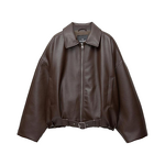 Retro Leather Jacket Manufacturer - Fashionable Outerwear for Women Spring