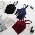 Women's Lace Bra Manufacturer - V-Sexy Breathable Knitted Integrated Comfortable Solid Color