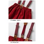 Boys' Formal Set Manufacturer - Bow Tie Shirt Pants 2 Piece Suspender Trousers Gentleman