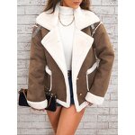 Women's Plush Jacket Manufacturer - 2025 Retro Multi Color Collar Fur Integrated Warm