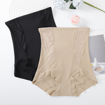 Women's Shapewear Pants Manufacturer - High Waist Lace Postpartum Hip Lift Ice Silk Tummy Control