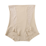 Women's Shapewear Pants Manufacturer - High Waist Lace Postpartum Hip Lift Ice Silk Tummy Control