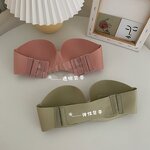 Women's Strapless Bra Manufacturer - Back Buckle Invisible Adjustable Gathers Non-slip