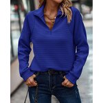 Women's Hoodie Manufacturer - 2024 Stand Collar Zipper Long Sleeve Stitching Casual