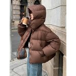 Women's Cotton Jacket Manufacturer - Winter Short Thickened Korean Edition Loose Casual